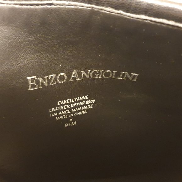 Enzo Angiolini Heeled Leather Eakellyanne Boot - Picture 3 of 3